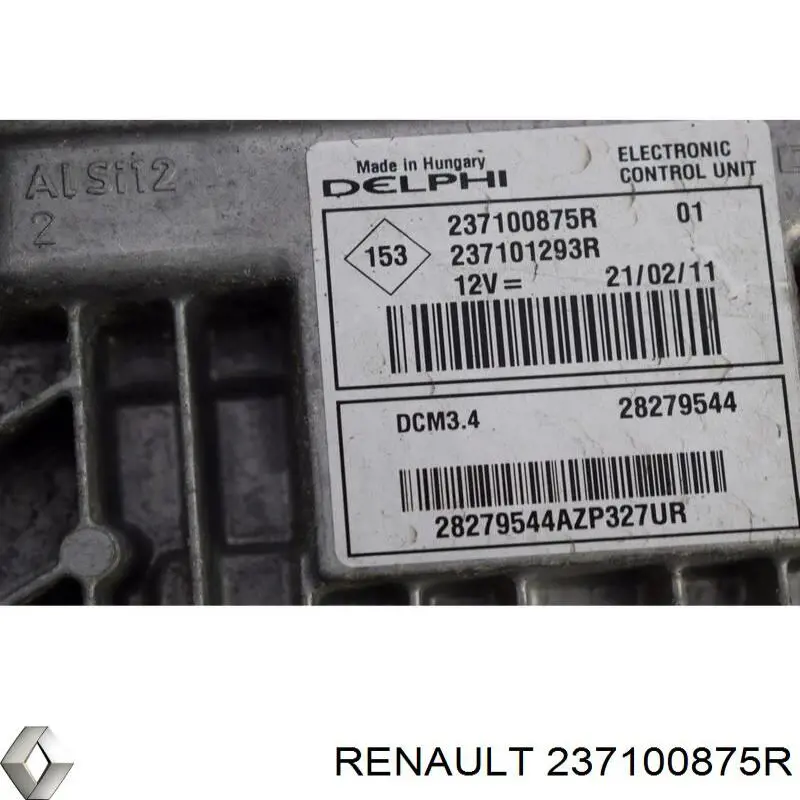 Compre 237100875R Renault (RVI) Módulo de direção (Centralina eletrônica) de motor