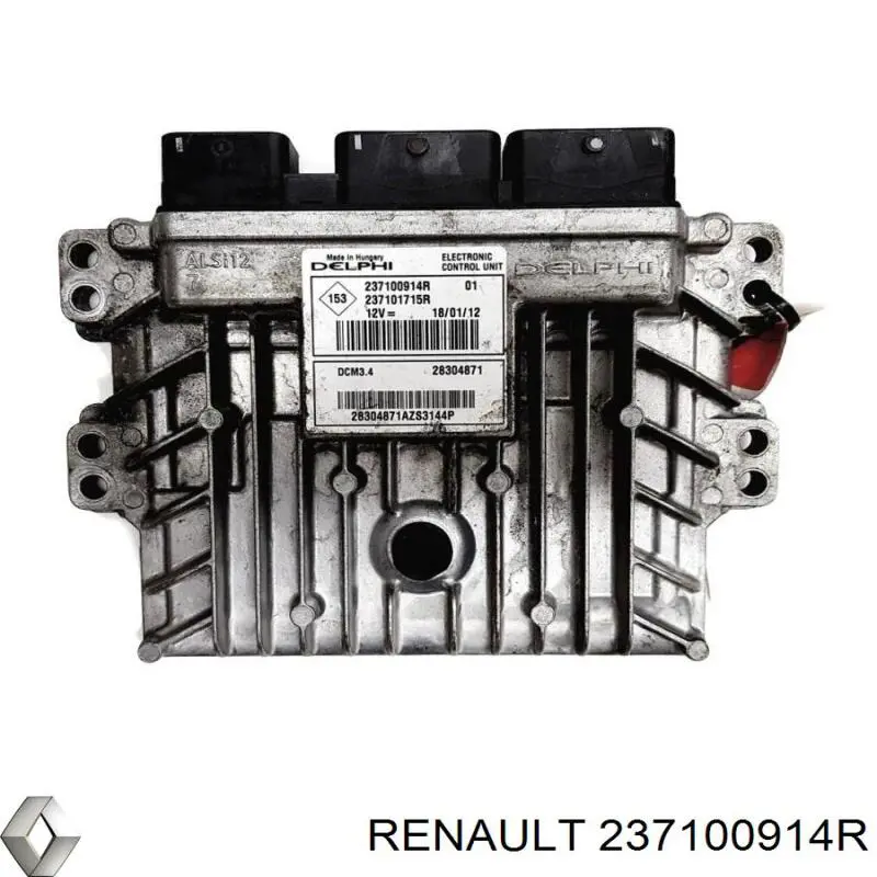 237100914R Renault (RVI) Módulo de direção (Centralina eletrônica) de motor