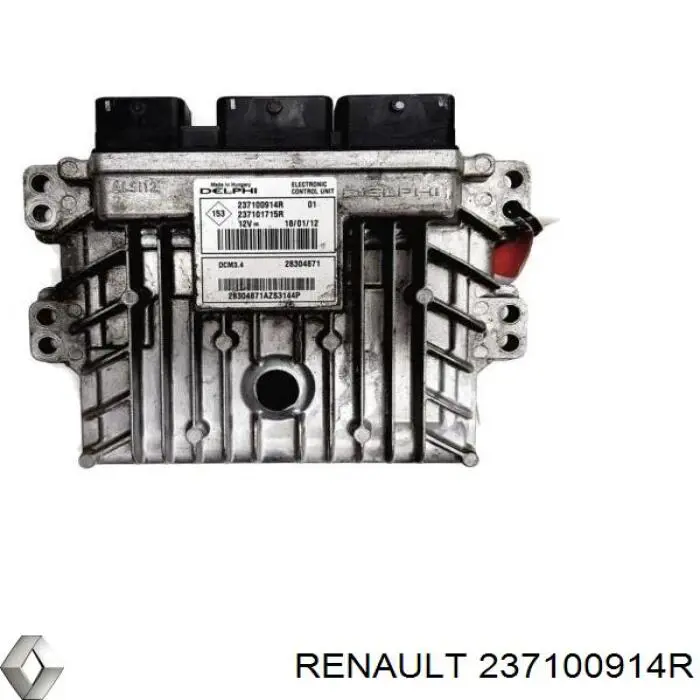 237100914R Renault (RVI) Módulo de direção (Centralina eletrônica) de motor