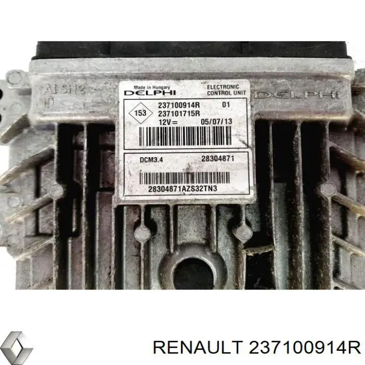 Módulo de direção (Centralina eletrônica) de motor 237100914R Renault (RVI)