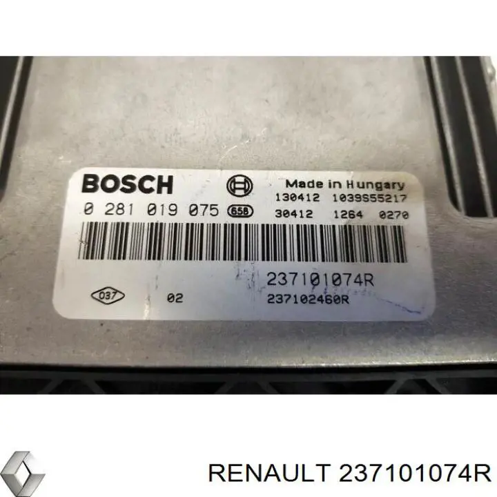 Módulo de direção (Centralina eletrônica) de motor Renault (RVI) 237101074R