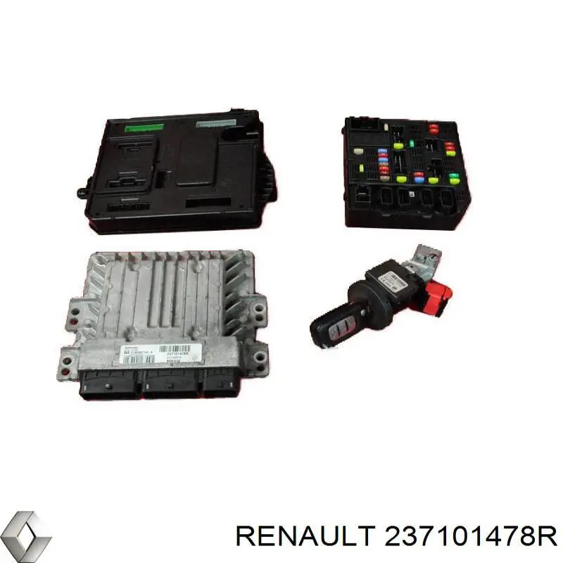 237101478R Renault (RVI) Módulo de direção (Centralina eletrônica) de motor
