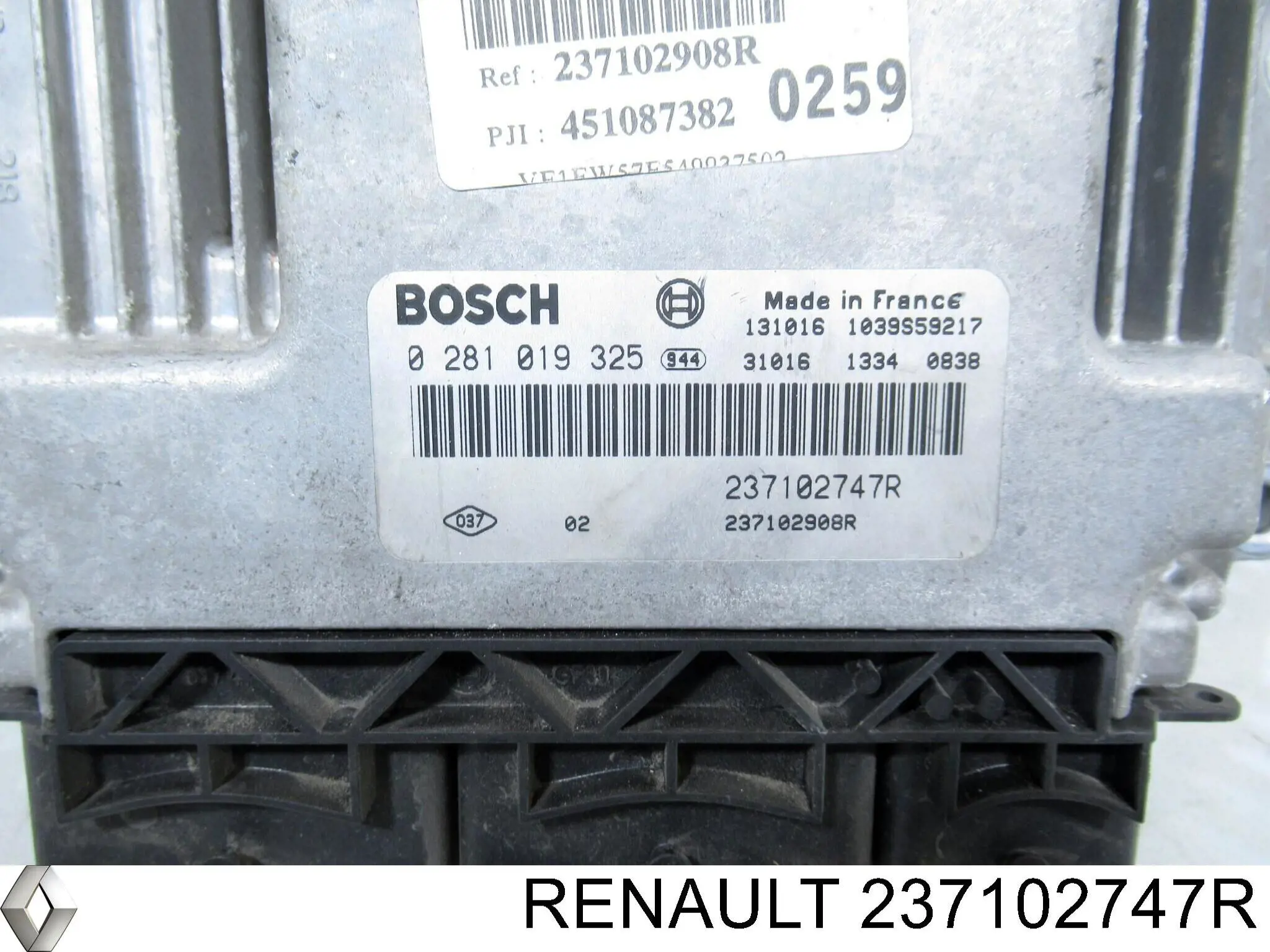 237102747R Renault (RVI) Módulo de direção (Centralina eletrônica) de motor