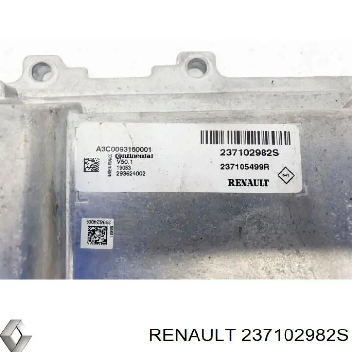 Módulo de direção (Centralina eletrônica) de motor Renault (RVI) 237102982S preço, a partir de 85,13 USD