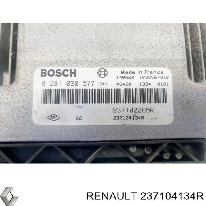 237104134R Renault (RVI) Módulo de direção (Centralina eletrônica) de motor