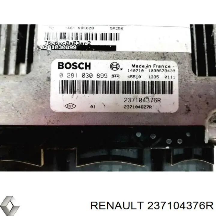 237104376R Renault (RVI) Módulo de direção (Centralina eletrônica) de motor