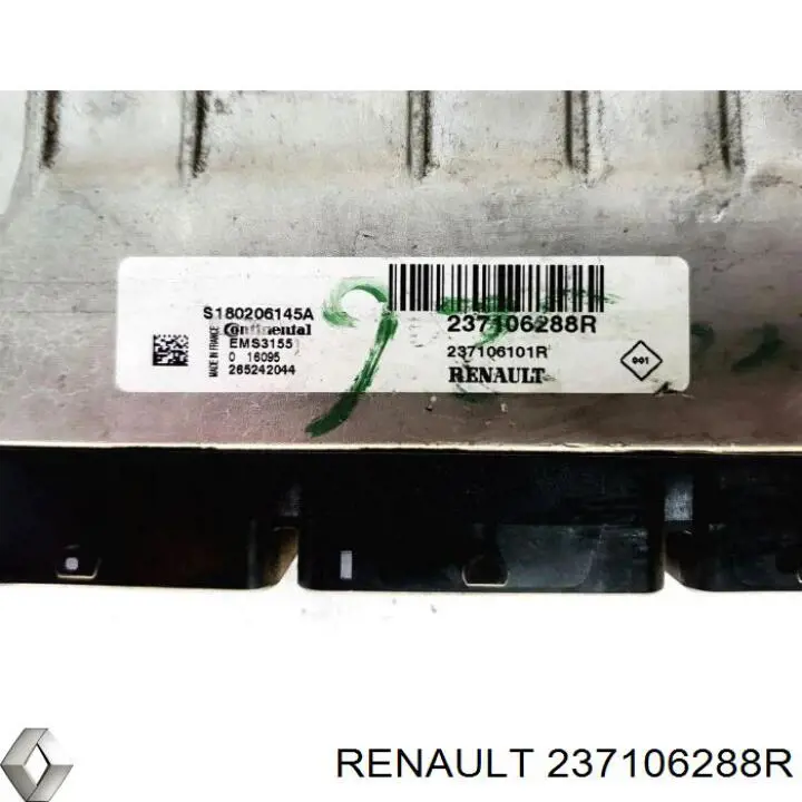 237106288R Renault (RVI) Módulo de direção (Centralina eletrônica) de motor