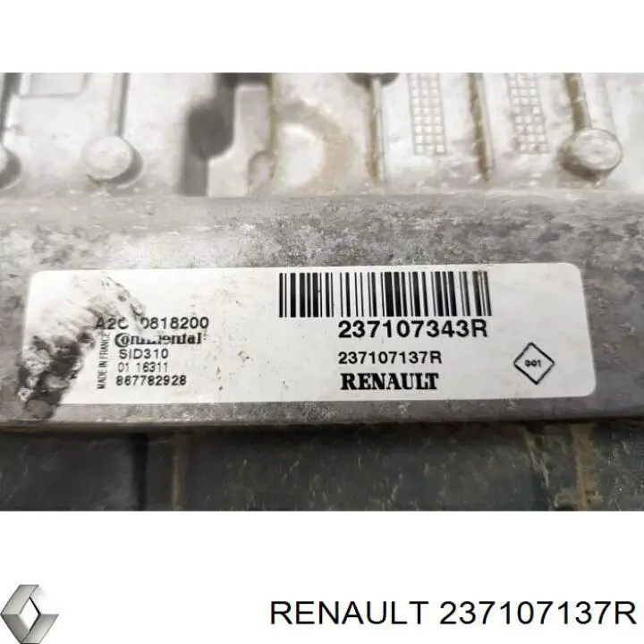 Compre 237107137R Renault (RVI) Módulo de direção (Centralina eletrônica) de motor