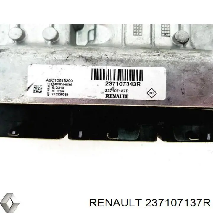 237107137R Renault (RVI) Módulo de direção (Centralina eletrônica) de motor