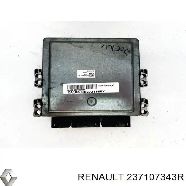 Módulo de direção (Centralina eletrônica) de motor 237107343R Renault (RVI)