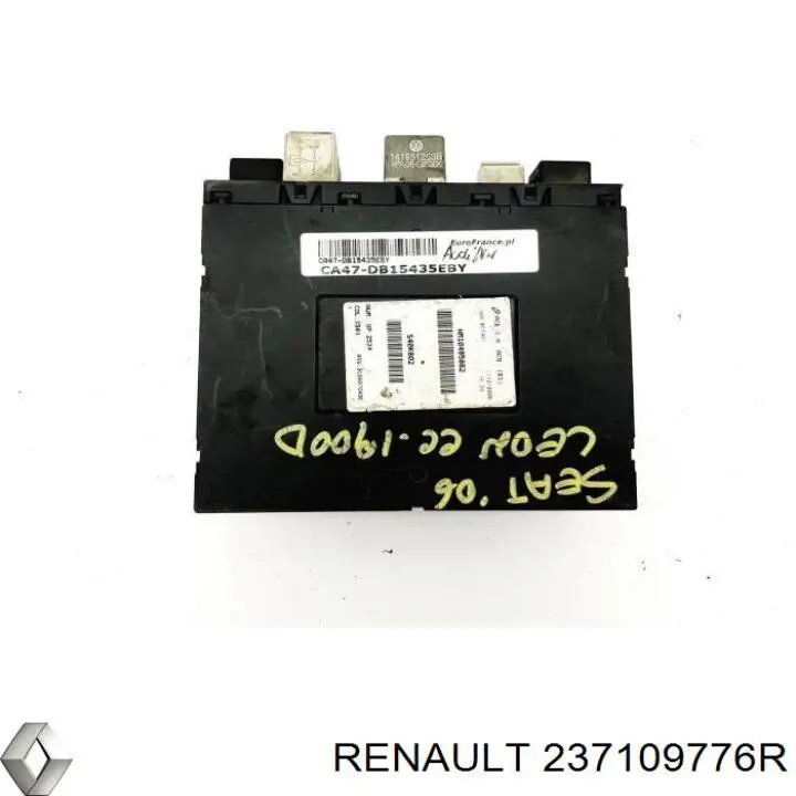 237109776R Renault (RVI) Módulo de direção (Centralina eletrônica) de motor