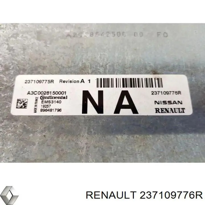 Compre 237109776R Renault (RVI) Módulo de direção (Centralina eletrônica) de motor