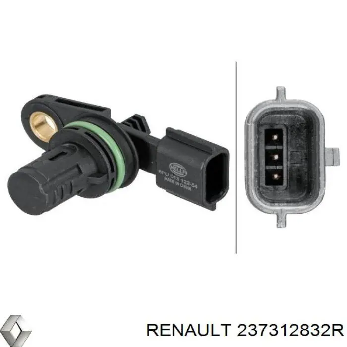237312832R Renault (RVI) Sensor de posição da árvore distribuidora