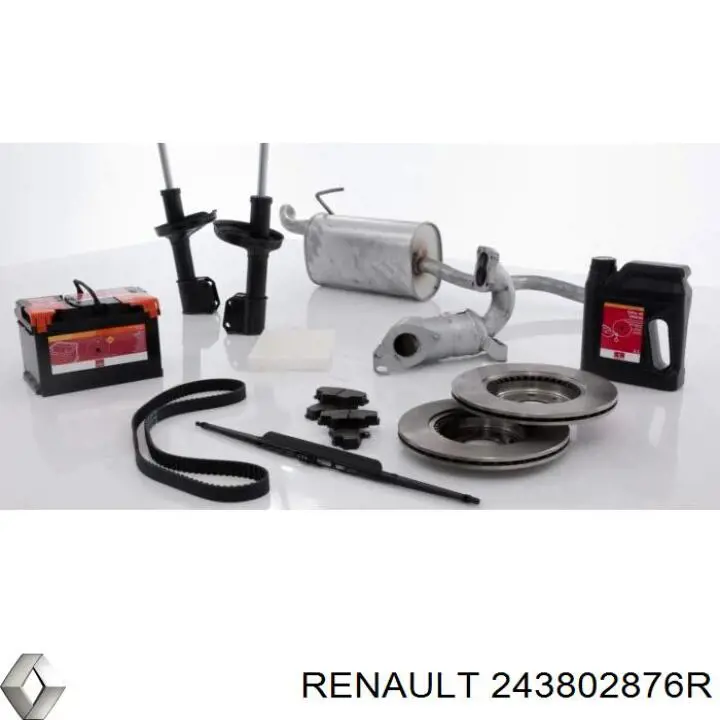 243802876R Renault (RVI) Caixa de unidade de dispositivos de segurança