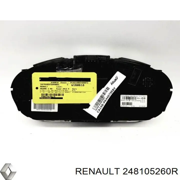 Painel de instrumentos (quadro de instrumentos) Renault (RVI) 248105260R preço, a partir de 131,32 USD