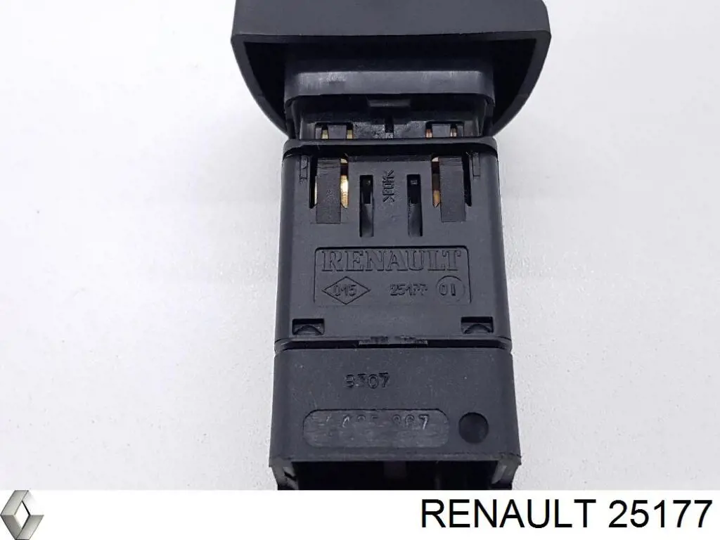 Compre 25177 Renault (RVI) Botão de ativação do sinal de emergência