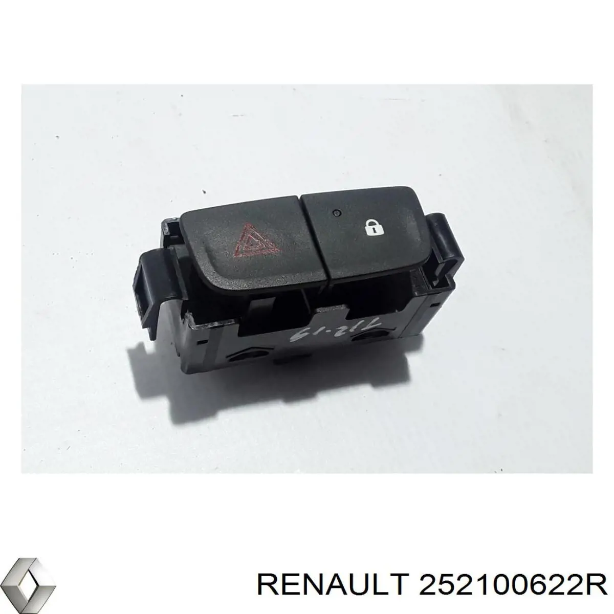 Botão de ativação do sinal de emergência Renault (RVI) 252100622R preço, a partir de 40,86 USD