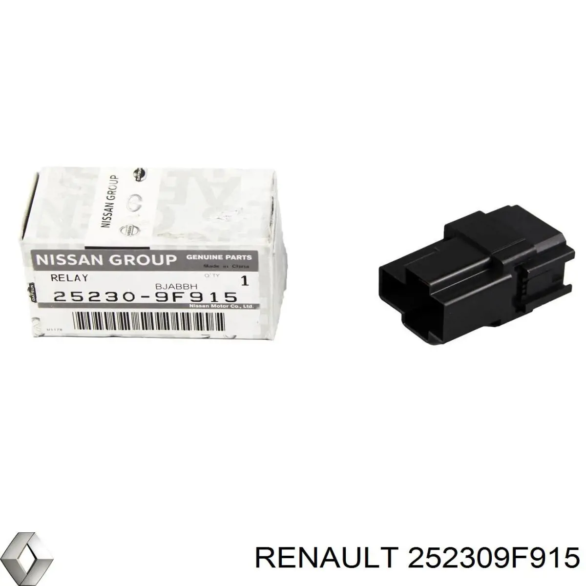 Relê de ventilador Renault (RVI) 252309F915 preço, a partir de 15,56 USD