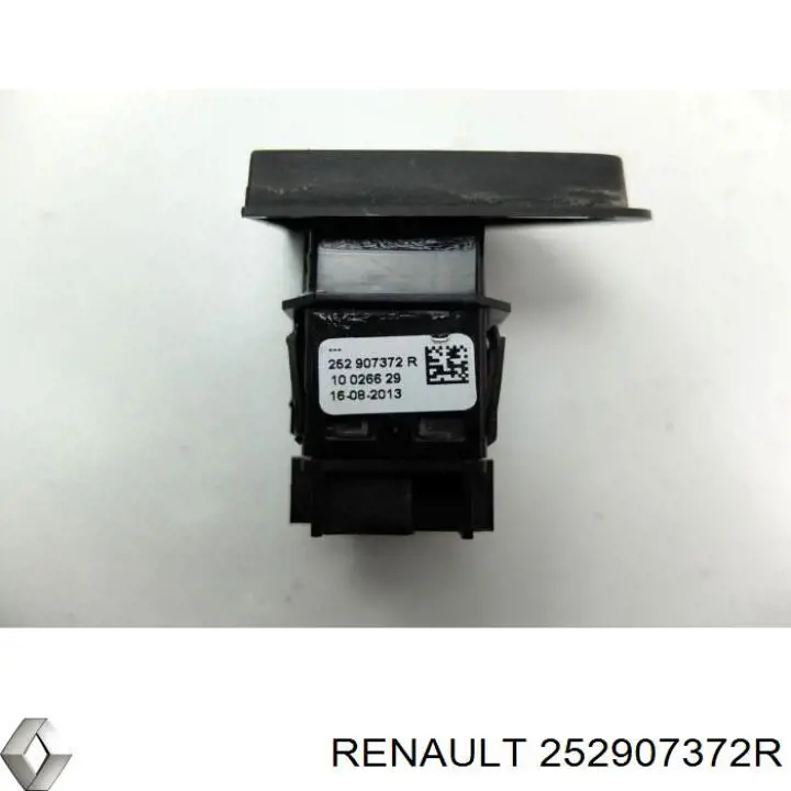 252907372R Renault (RVI) Botão de ativação do sinal de emergência