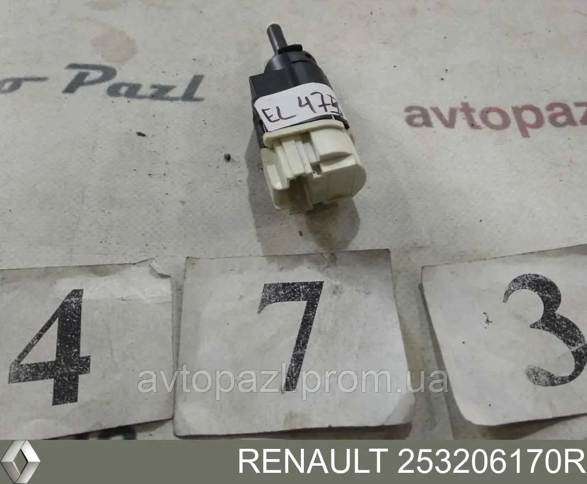 Sensor de ativação do sinal de parada Renault (RVI) 253206170R preço, a partir de 21,82 USD