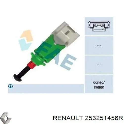 Sensor de ativação de embraiagem Renault (RVI) 253251456R preço, a partir de 17,52 USD