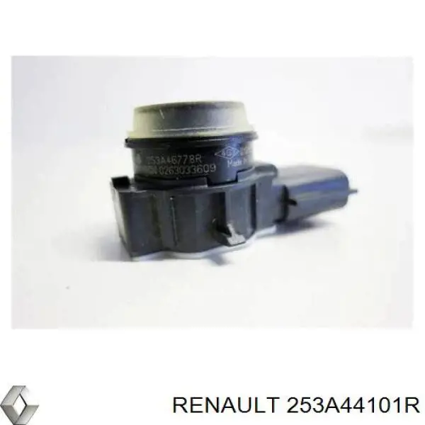 Compre 284385890R Renault (RVI) Sensor de sinalização de estacionamento (sensor de estacionamento) dianteiro/traseiro lateral