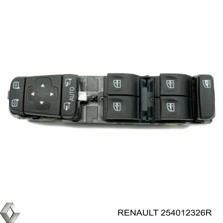Unidade de botões dianteira esquerda de controlo de elevador de vidro Renault (RVI) 254012952R preço, a partir de 98,18 USD