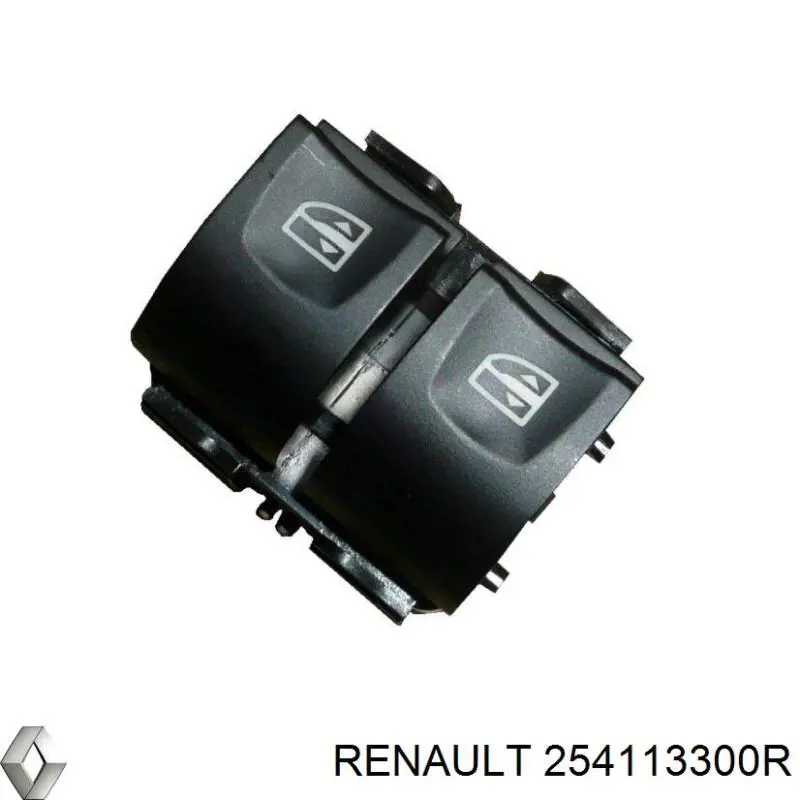 254113300R Renault (RVI) Unidade de botões dianteira esquerda de controlo de elevador de vidro