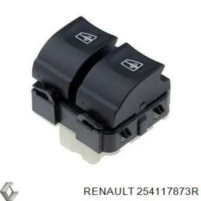 Unidade de botões dianteira esquerda de controlo de elevador de vidro Renault (RVI) 254117873R preço, a partir de 32,73 USD
