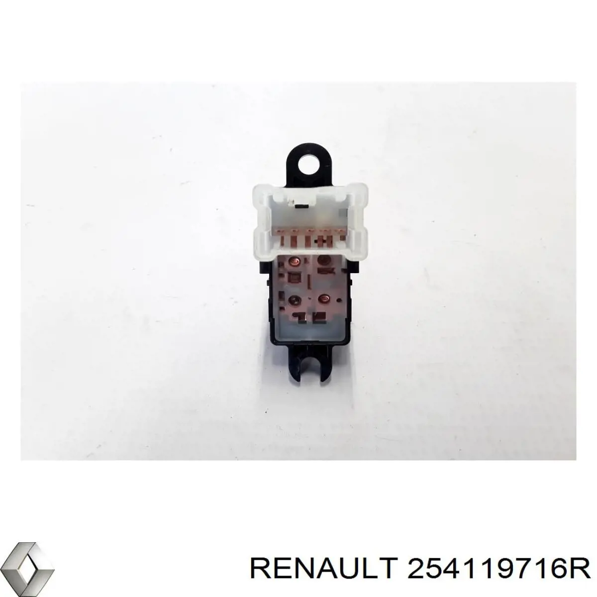 254119716R Renault (RVI) Botão traseiro de ativação de motor de acionamento de vidro