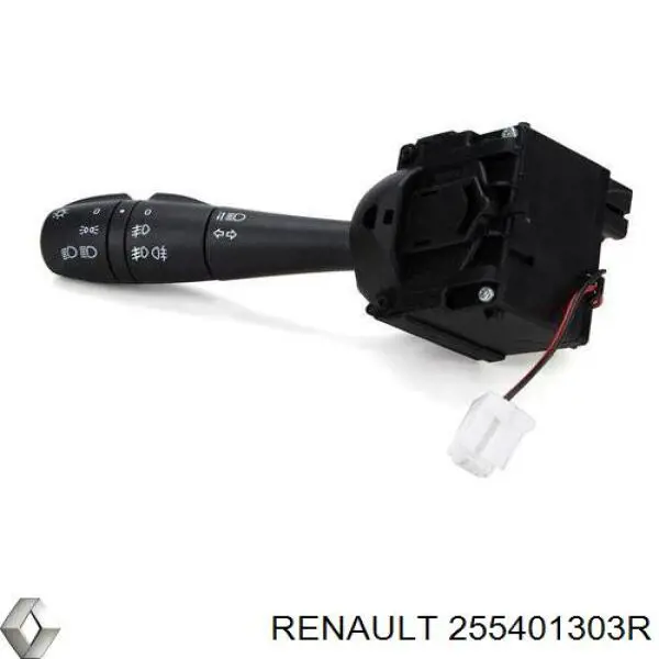 Comutador esquerdo instalado na coluna da direção Renault (RVI) 255401303R preço, a partir de 50,90 USD