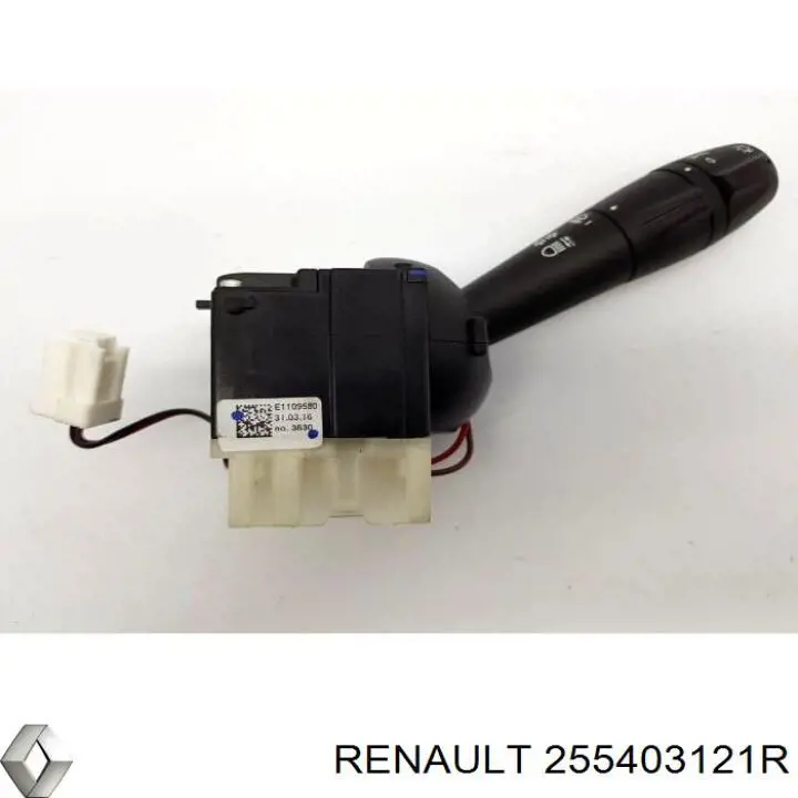 Compre 255403121R Renault (RVI) Comutador esquerdo instalado na coluna da direção