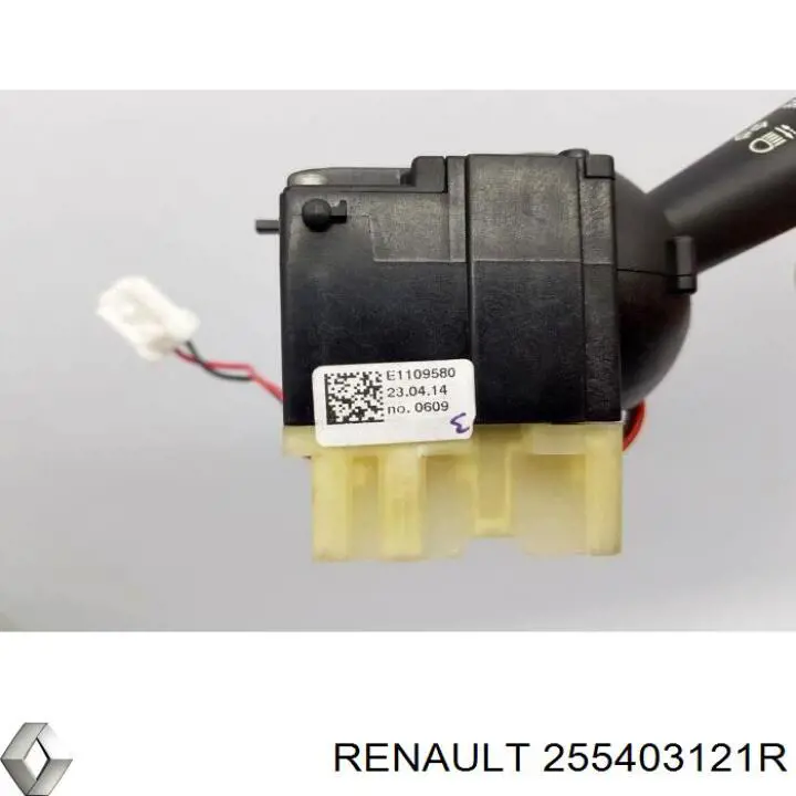 Compre 255403121R Renault (RVI) Comutador esquerdo instalado na coluna da direção