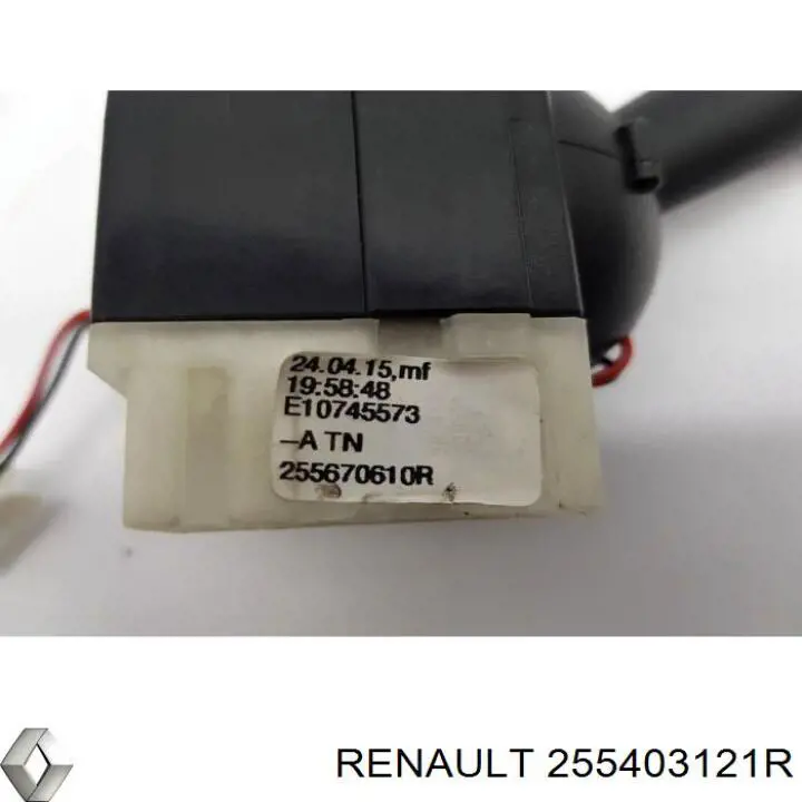 Comutador esquerdo instalado na coluna da direção Renault (RVI) 255403121R preço, a partir de 143,04 USD