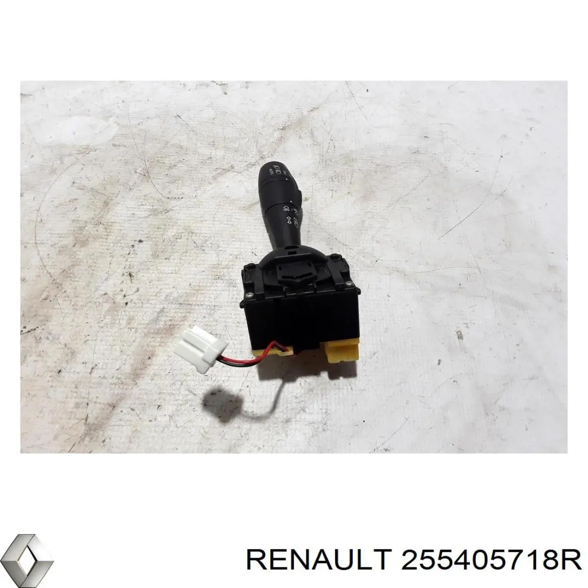 255405718R Renault (RVI) Comutador esquerdo instalado na coluna da direção