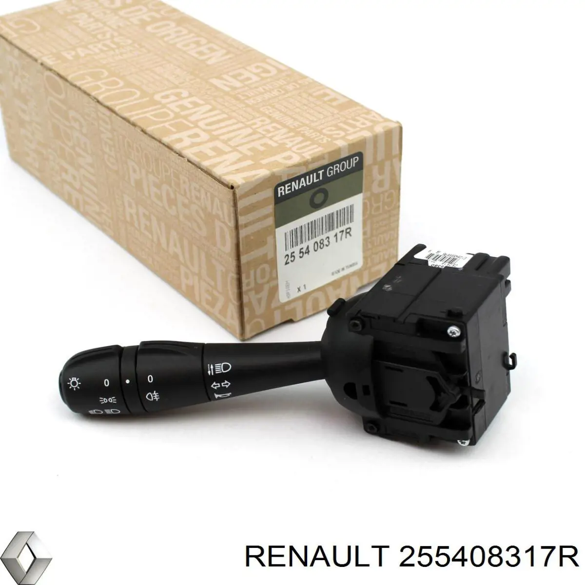 Comutador esquerdo instalado na coluna da direção Renault (RVI) 255408317R preço, a partir de 59,69 USD