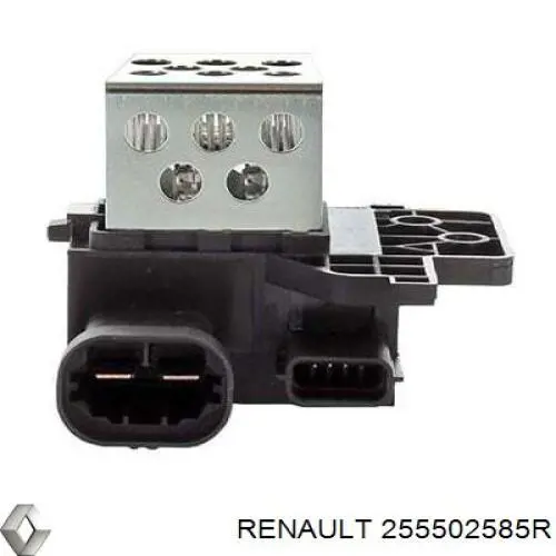 255502585R Renault (RVI) Regulador de revoluções de ventilador de esfriamento (unidade de controlo)
