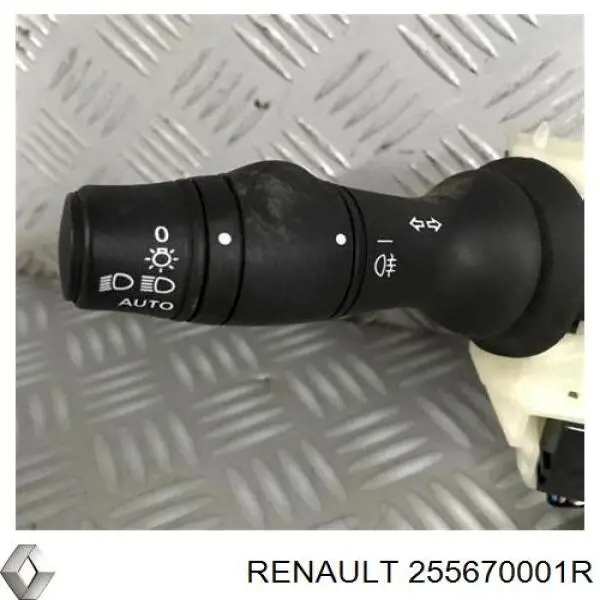 Compre 255670001R Renault (RVI) Comutador instalado na coluna da direção, montado