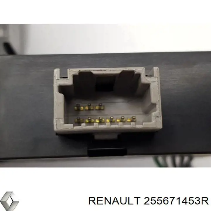Comutador instalado na coluna da direção, montado Renault (RVI) 255671453R