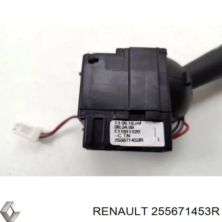  Comutador instalado na coluna da direção, montado Renault SANDERO II STEPWAY hatchback (B8) (2012 - 2026) II STEPWAY