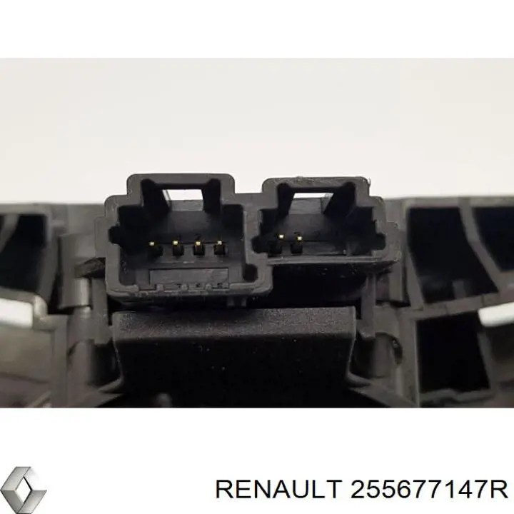 255677147R Renault (RVI) Anel AIRBAG de contato, cabo plano do volante