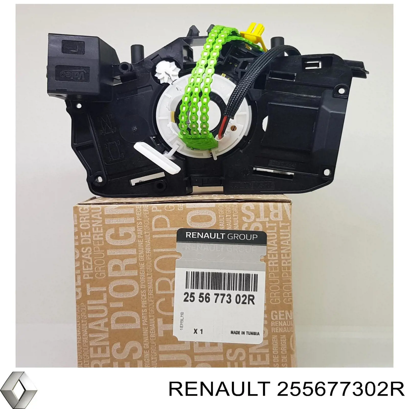 Anel AIRBAG de contato, cabo plano do volante Renault (RVI) 255677302R preço, a partir de 101,89 USD