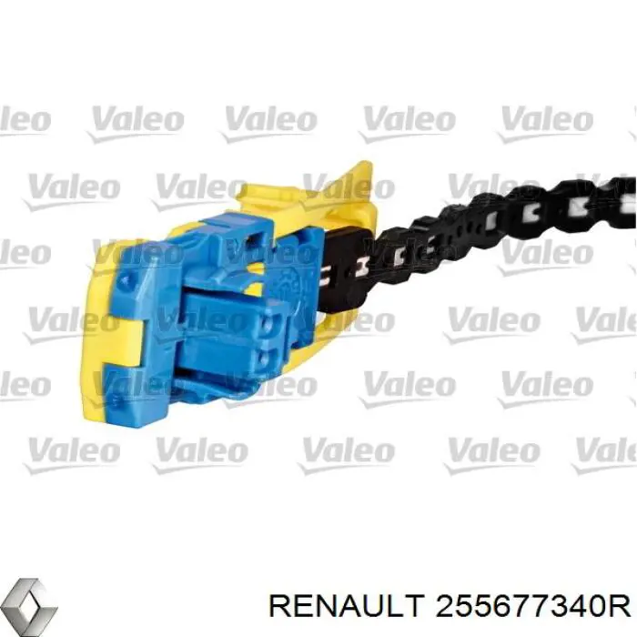 Comutador instalado na coluna da direção, parte central Renault (RVI) 255677340R