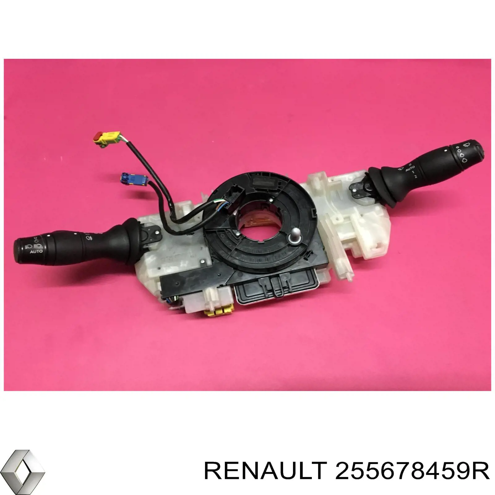 255678459R Renault (RVI) Comutador instalado na coluna da direção, montado