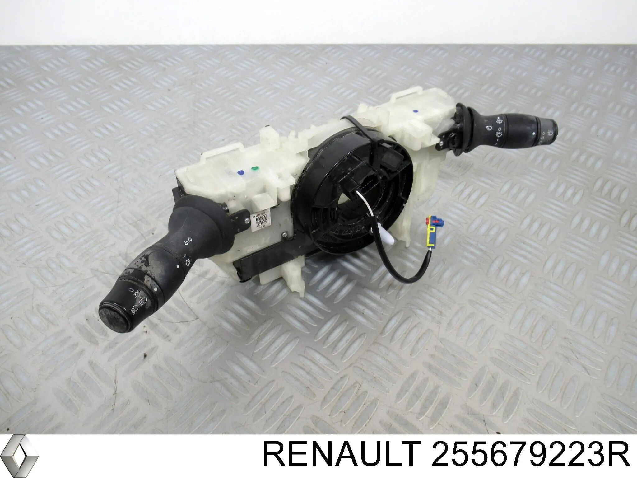 255679223R Renault (RVI) Comutador instalado na coluna da direção, montado