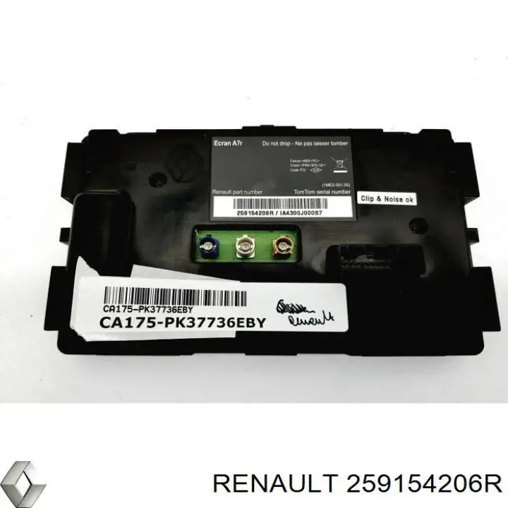 Mostrador multifuncional Renault (RVI) 259154615R preço, a partir de 122,58 USD