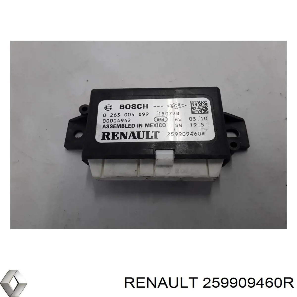 Compre 259909460R Renault (RVI) Módulo de direção (Centralina eletrônica) de sensor de estacionamento