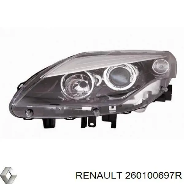 Luz direita Renault (RVI) 260100697R preço, a partir de 185,58 USD