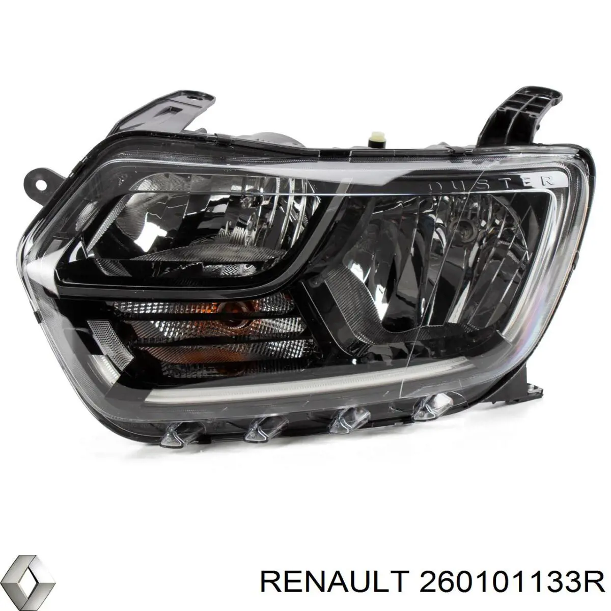 Luz direita Renault (RVI) 260101133R
