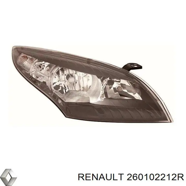Luz direita Renault (RVI) 260102212R preço, a partir de 221,03 USD